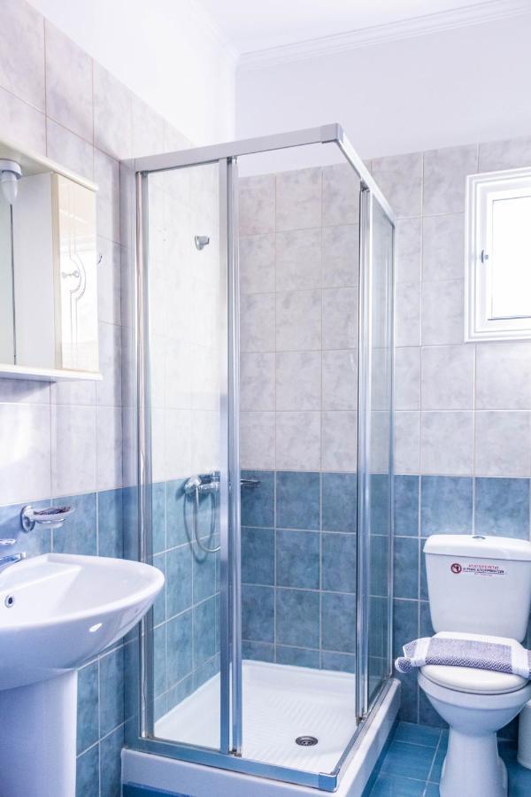 Apagio Apartments Mikros Gialos Bagian luar foto