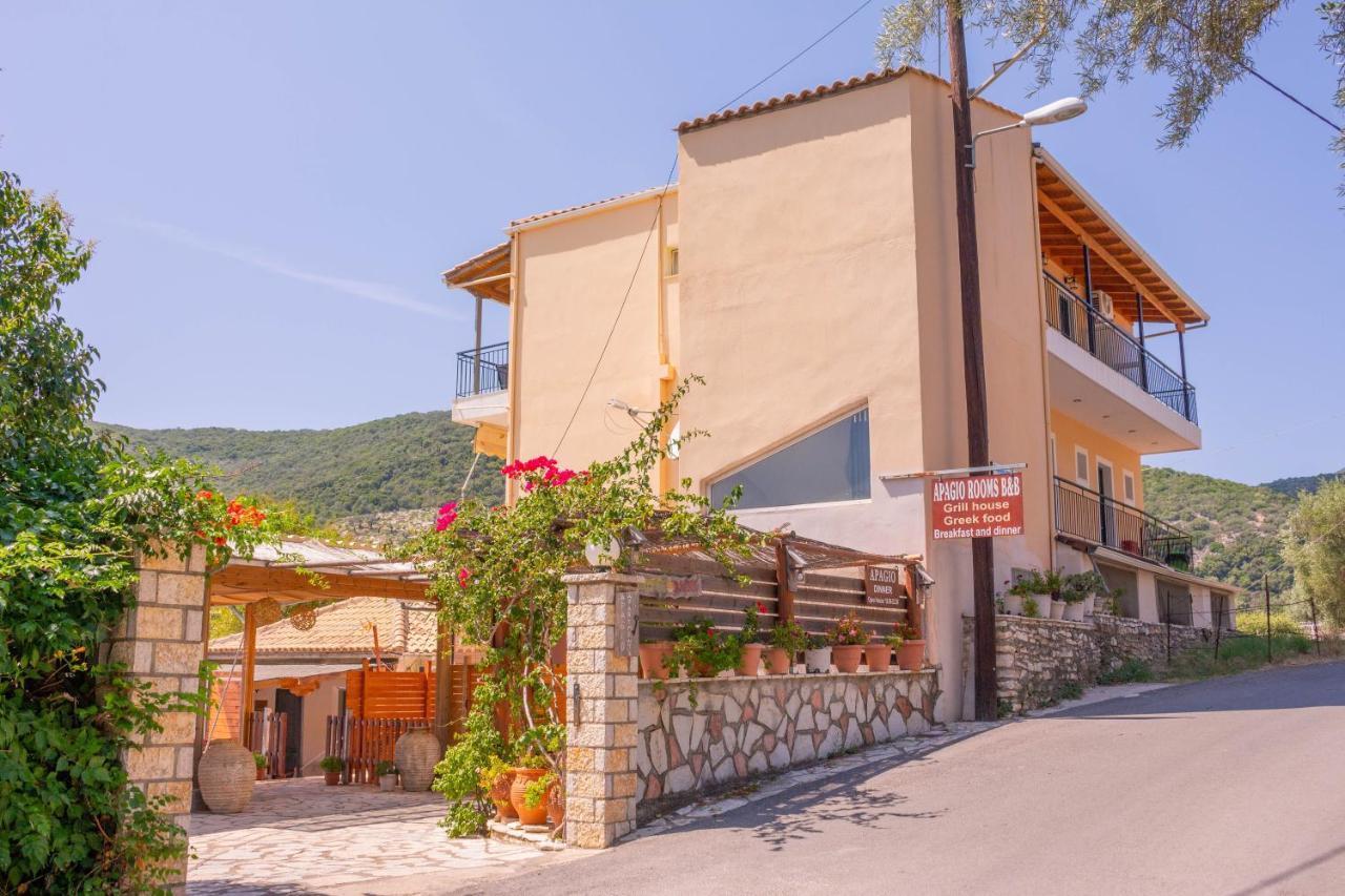 Apagio Apartments Mikros Gialos Bagian luar foto
